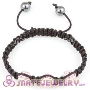 Sambarla Inspired Bracelets with pink Crystal Alloy Beads and Hematite