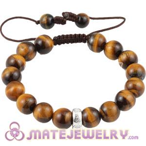 Tiger Eye Beads and Sterling Silver Beads Tscharm Jewelry Sambarla Bracelet Wholesale